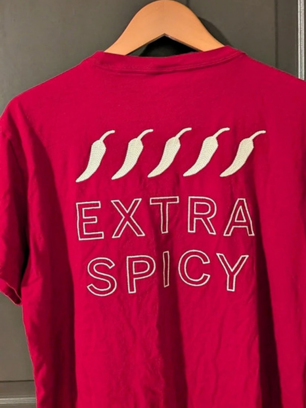 PINK Extra Spicy Graphic Tee Large